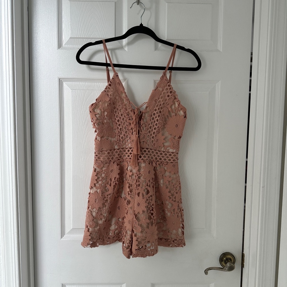 Blush Pink Romper